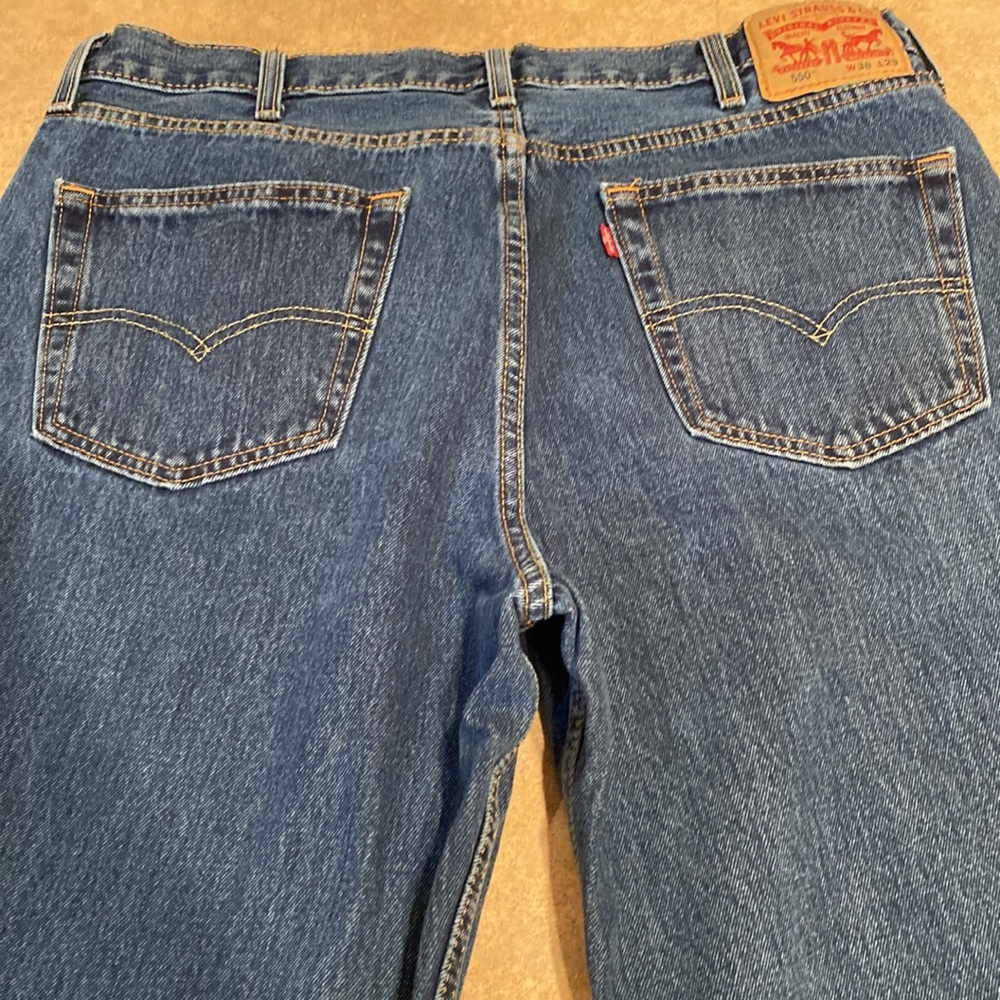 Mens Levi jeans size 38/29 - Picture 3 of 7